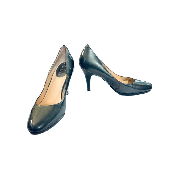 Cole Haan Green Patent Pumps, Size 6.5 - Picture 1 of 5